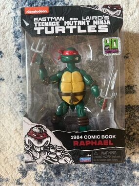 Teenage Mutant Ninja Turtles 1984 Comic Book Raphael Action Figure